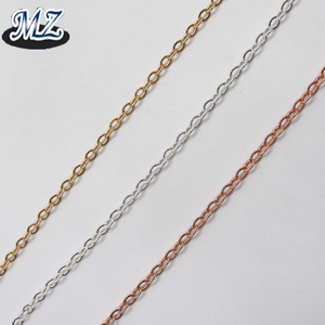 수제 XP 보석 발견 패션 보석 가짜 금 사슬 보석 만들기를위한 금속 재료 - Product Image 3
