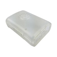 Pi Box-Carcasa de ABS con módulo de ventilador para Raspberry Pi 3, Raspberry Pi 2, Raspberry Pi Modelo b plus, disipador de calor de aluminio puro, 3 uds.