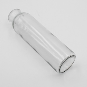 Bottiglia di <span class=keywords><strong>Vetro</strong></span> Vuota Rotonda da 350ml per Succo d'Arancia con Coperchio <span class=keywords><strong>in</strong></span> Metallo, Bottiglia per Bevande <span class=keywords><strong>in</strong></span> <span class=keywords><strong>Vetro</strong></span> Trasparente con Coperchio Metallico per Tè e Acqua, Vendita all'Ingrosso - Product Image 4
