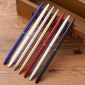 Unique Premium Gold Metal Ballpoint Slim <strong>Pens</strong> Hotel Twist Ball <strong>Pens</strong> Metal Rose Gold Slim Thin <strong>Wedding</strong> Hotel <strong>Pens</strong> - Product Image 1