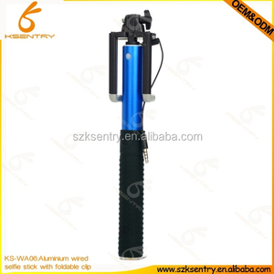 Aluminio con Cable Selfie stick, con 3.5 mm cable, soporta para iOS y sistemas Android - Product Image 2
