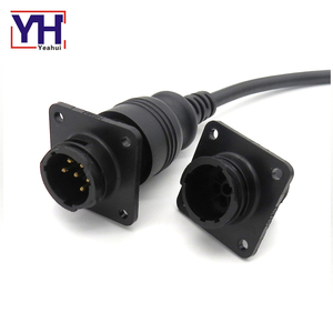 Taille <span class=keywords><strong>13</strong></span>-<span class=keywords><strong>7</strong></span> <span class=keywords><strong>7</strong></span>-Pin Bride Mount CPC Récipient Circulaire Connecteur - Product Image 2