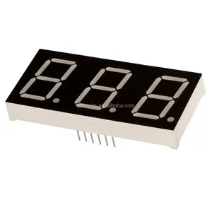 Jstronic Seven segment ultra bright 0.8 inch 3 digit 7 segment led display