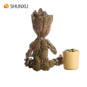 Figura de Resina de Baby <span class=keywords><strong>Groot</strong></span> con Caja de Dulces, Bonito Regalo 2018 - Product Image 3
