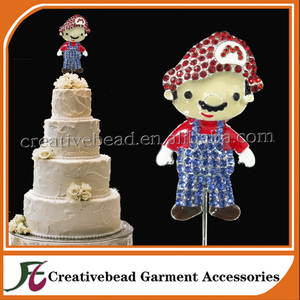 Diseños de la torta de cumpleaños de los niños primeros de la torta de la novedad minnie mario decoración de <span class=keywords><strong>tortas</strong></span> - Product Image 1