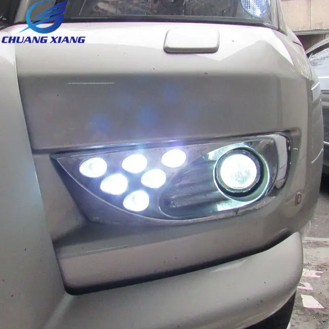 Anteriore Led Lampada Della Nebbia Della Luce di Nebbia Per Toyota Land Cruiser Prado 120 LC120 Accessoreis 2003-2009