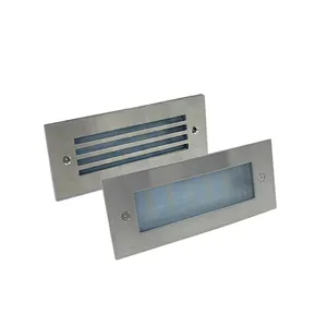 Encastré lumière De Brique 3 W IP65 a mené des lumières d'étape extérieure a mené la lumière de mur d'escalier