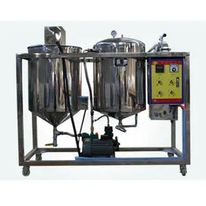 new technology Stainless steel groundnut mustard plam oil refining machine plant