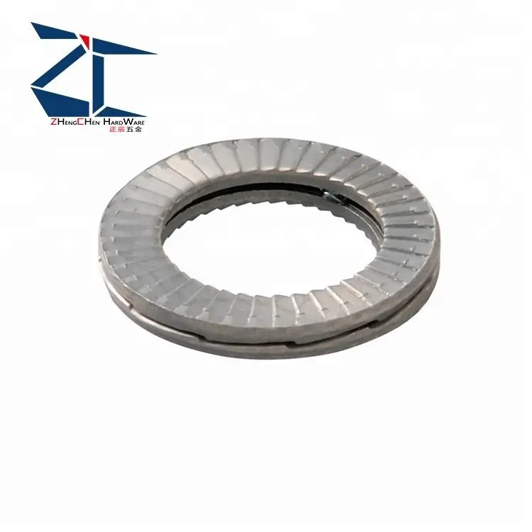 S60C carbon steel Lock preventing washers double fold self-locking washer NL6