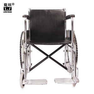 Plegable luz discapacitados Barato Económico silla <span class=keywords><strong>de</strong></span> <span class=keywords><strong>ruedas</strong></span> por discapacidad - Product Image 2
