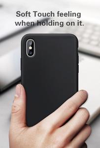 De silicona teléfono caso de buena calidad para <span class=keywords><strong>iPhone</strong></span> X <span class=keywords><strong>XS</strong></span> X líquido del caso Original para la caja del teléfono de la manzana - Product Image 3