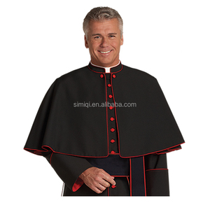 Sotana Negra Básica / Sotana de Uso Diario / Vestimenta de Jesuita - Product Image 2