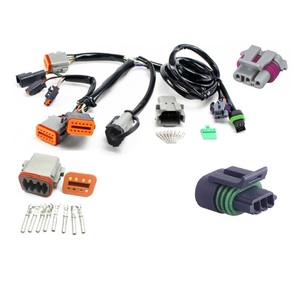 Özel otomotiv 2 <span class=keywords><strong>3</strong></span> 4 6 7 8 pin/yollu kadın su geçirmez konnektör uzatma kablosu GM LS ateşleme bobini araba kablosu kablo demeti - Product Image 2