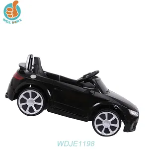 WDJE1198-coche comercial para niños, carrito de compras con licencia oficial, Audi