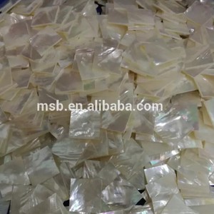 Whitelip Shell corte piezas en blanco, la madre de la perla de corte en blanco muebles incrustaciones - Product Image 2
