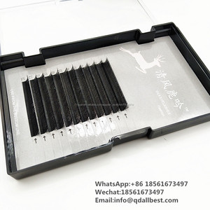 Venta al por mayor hecho a mano <span class=keywords><strong>grupo</strong></span> YY estilo pestañas Premade Fan de extensiones de pestañas Etiqueta Privada - Product Image 5