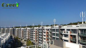 Éolienne verticale de 2 kW hors réseau, système connecté au réseau pour usage domestique, <span class=keywords><strong>projet</strong></span> municipal - Product Image 3