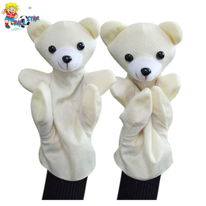 Produttore cinese morbido e comodo Set di burattini a mano Kawaii grande animale peluche giocattolo pupazzo - Product Image 5
