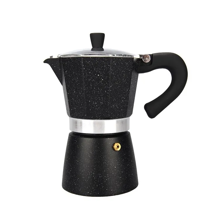 Customize Moka pot Set Stovetop Aluminum Alloy Mocha espresso moka coffee machine Italian-style aluminum coffee pot 6 cups coffe