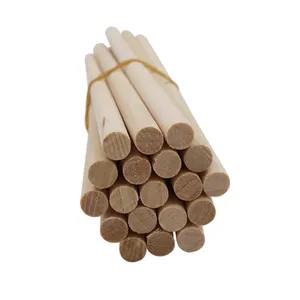 Chinese supplier new products art crafts wood round stick