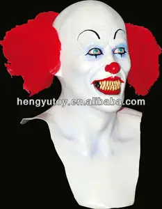 Penny wise Horror Latex Maske bösen Clown Halloween Kostüm Zubehör Killer es neu