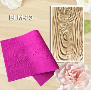 250g Cake Mold wood grain wooden tree lace Silicone Mold Wedding Decoration Fondant Cake Decorating Baking Tool Bakeware Pudding