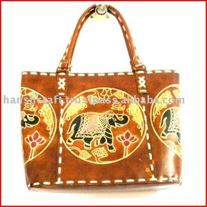 Premium Genuine Leather Bags | Stylish Designer Leather <b>Handbags</b> for Women, Durable Elegant Tote Bags for Everyday Use & Travel - Product Image 1