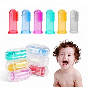 Escova de Dente de <span class=keywords><strong>Silicone</strong></span> Macia para Bebês & Escova de Dente de Treinamento Infantil - Product Image 1