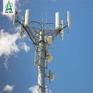 Galvanizado de mástil alto bts a prueba de agua 30 Metro Torre monopolo de telecomunicaciones de poste de acero - Product Image 3