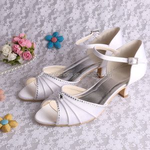 23 colori di Strass <span class=keywords><strong>Tacco</strong></span> <span class=keywords><strong>Basso</strong></span> Da Sposa Scarpe Da Sposa <span class=keywords><strong>Sandali</strong></span> - Product Image 6