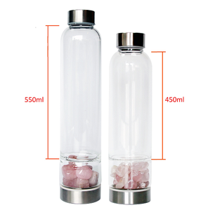 Bouteille d'<span class=keywords><strong>eau</strong></span> en Cristal incrusté, en pierre d'operisk <span class=keywords><strong>de</strong></span> guérison, Noble - Product Image 3