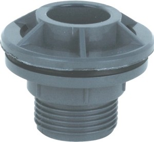 Nhà máy tùy biến <span class=keywords><strong>PVC</strong></span> NBR 5648 ống nhựa phụ kiện phổ biến bể nước Adapter trở lại NUT - Product Image 1