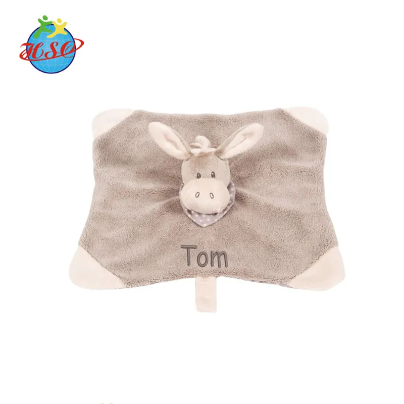 Peluche suave profesional de seguridad, Donkey Baby, edredón Doudou, juguete