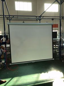 100 "4:3 16:9 <span class=keywords><strong>D</strong></span> Kéo Xuống Bức Tường Gắn Kết Màn Hình Chiếu/3D HD TV Màn Hình Máy Chiếu - Product Image 4