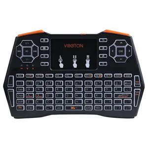 Keyboard factory supply rechargeable gaming air backlit wireless mouse and keyboard combos