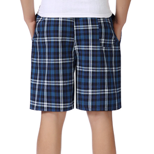 D'été polyester <span class=keywords><strong>treillis</strong></span> femmes filles hommes garçons shorts pour gym exécution - Product Image 4