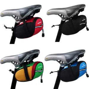 New Arrival Roswheel Outdoor Cycling Mountain Bike Bags Bicycle Saddle Bag Back Seat Tail Pouch Package Black/Green/Blue/Red