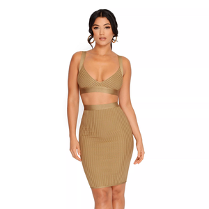 Sexy Two-Piece Set Short <strong>Knee</strong> <strong>Length</strong> Black 2 Piece Prom <strong>Dress</strong>
