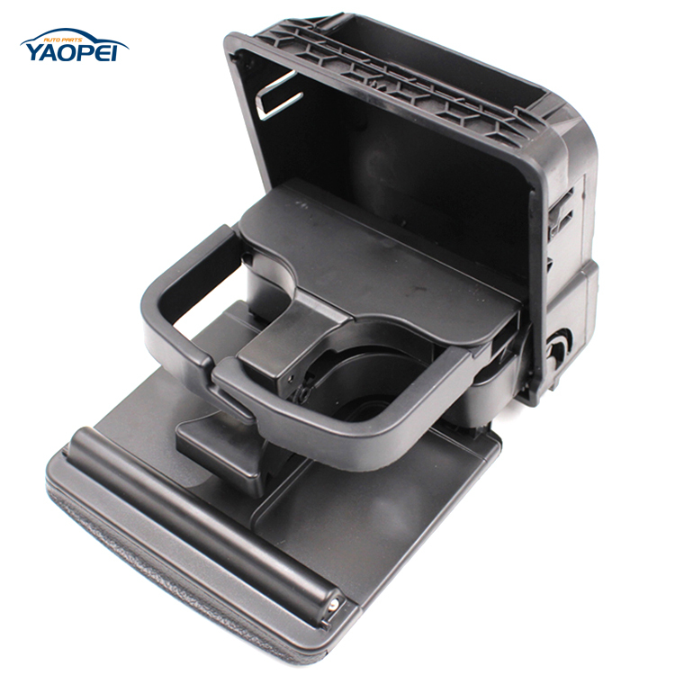 Accoudoir Central Porte-gobelet Coulissant Pour Golf/MK5/MK6/GTI/Jetta - Noir, Pratique Et Facile à Installer - 4