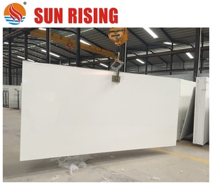 Wholesale Pure White <strong>Color</strong> Marble <strong>Quartz</strong> Stone <strong>Slabs</strong> Price - Product Image 4