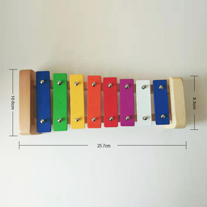 Xilófono Orff de Madera, 8 <span class=keywords><strong>Notas</strong></span>, Juguete Educativo, Instrumento Musical Colorido, Se Aceptan Pedidos OEM/ODM - Product Image 3