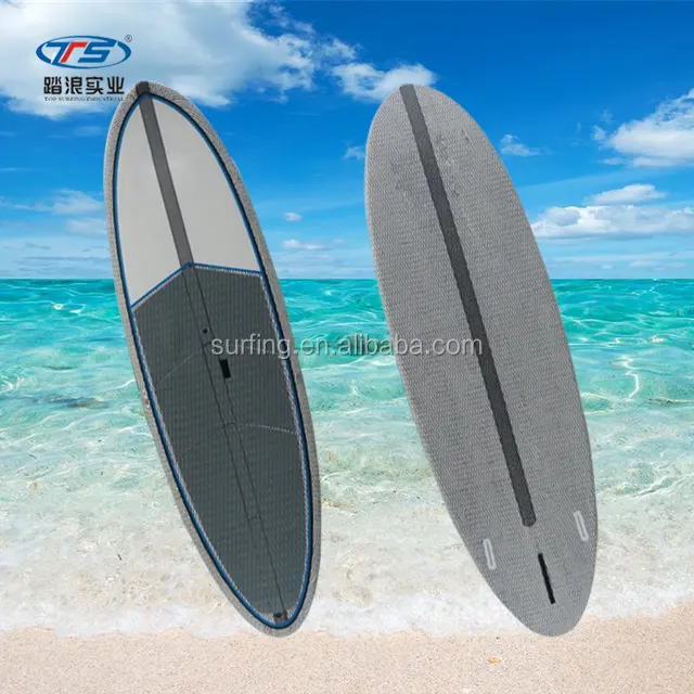Fiber De carbone SUP Stand Up Paddle Board pagaie de surf surf carbone vecteur net Époxy paddle