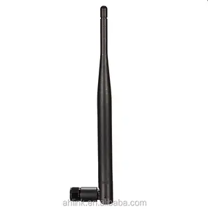 Antena de pato de borracha omnidirecional, gsm active 5db 900mhz com conector macho sma