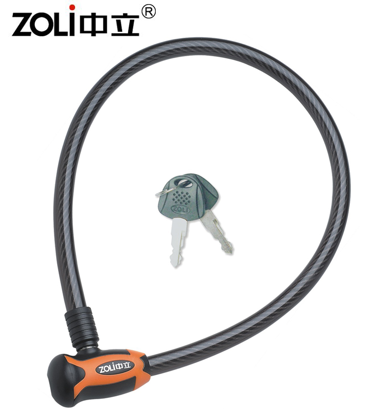 ZOLi 84354 мотоциклетный классический тип проволочный стальной велосипедный колёс Противоугонный велосипедный кабель замок для мотоцикла