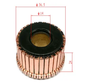 OD36.5 * ID14 * H 28.5-32Segmen Comutator Digunakan untuk 95 Boche Electrik-Ho Alat Listrik. Sampel Gratis dan Berkualitas Tinggi