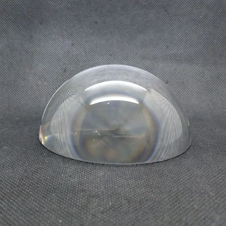 50mm K9 kristall glas halb ball kristall briefbeschwerer kugel briefbeschwerer