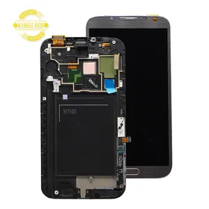 Asli Amoled untuk Samsung Galaxy Note 2 N7100 Lcd Tampilan Layar Sentuh Pengganti Layar Lcd untuk Samsung Galaxy Note 2 N7100