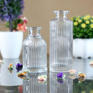 Độc Đáo Trang Trí 40Mldiamond Hoa Rỗng Sậy Khuếch Tán Chai Thủy Tinh Với Nút Chai - Product Image 2