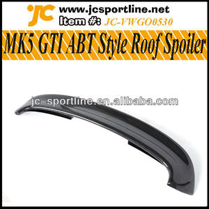 de carbono real r32 gti abt mk5 estilo spoiler de techo para vw golf v gti mk5 botas del tronco spoiler de techo Mk5 alerón tras - Product Image 1