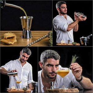 Bộ Pha Chế Cocktail Bao Gồm Dụng Cụ Pha Chế Cao Cấp Phụ Kiện Rượu Cocktail Shaker Và Xô Đá - Product Image 2